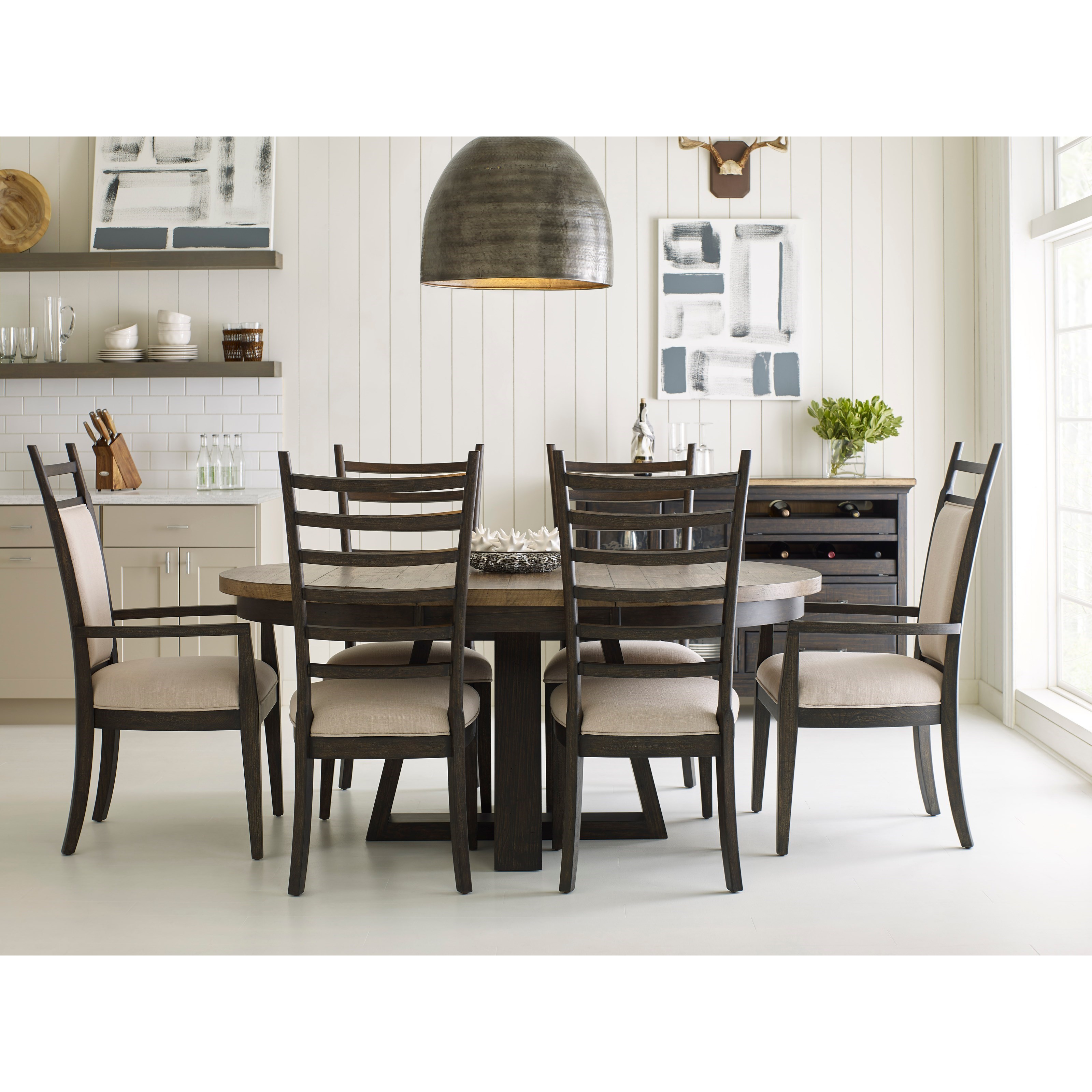 Dining table for 6 with 2025 leaf